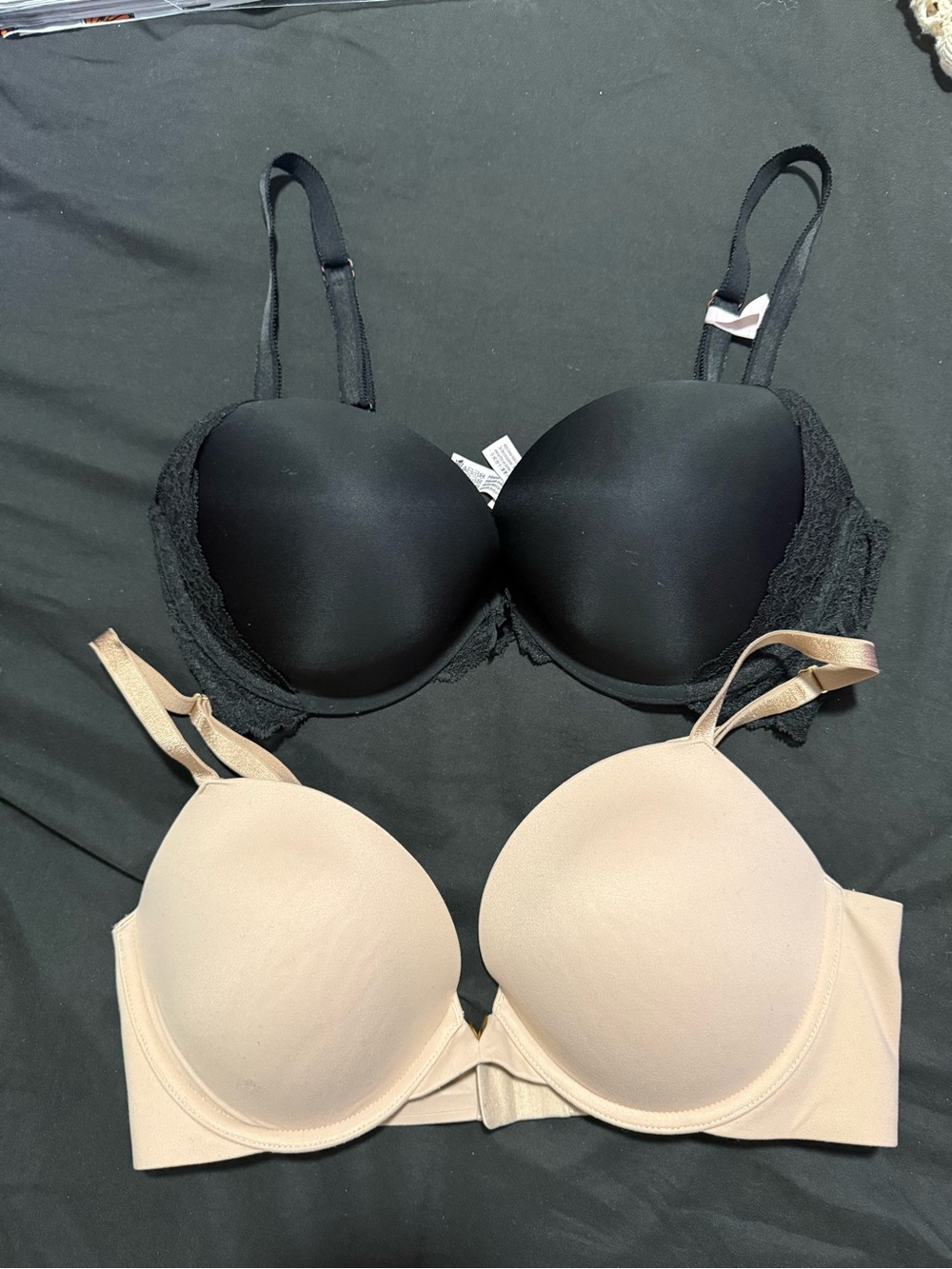 Everyday Smooth T-Shirt Bra - Black and Nude